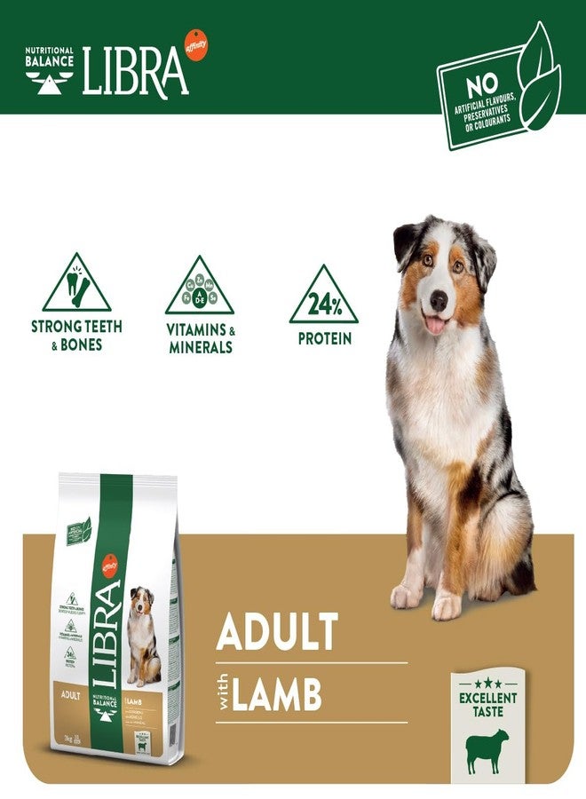 Libra Dog Adult Lamb 3 Kg from Affinity Petcare | Premium Dog Food | Complete and Balanced for Adult Dogs with Lamb - Image 4